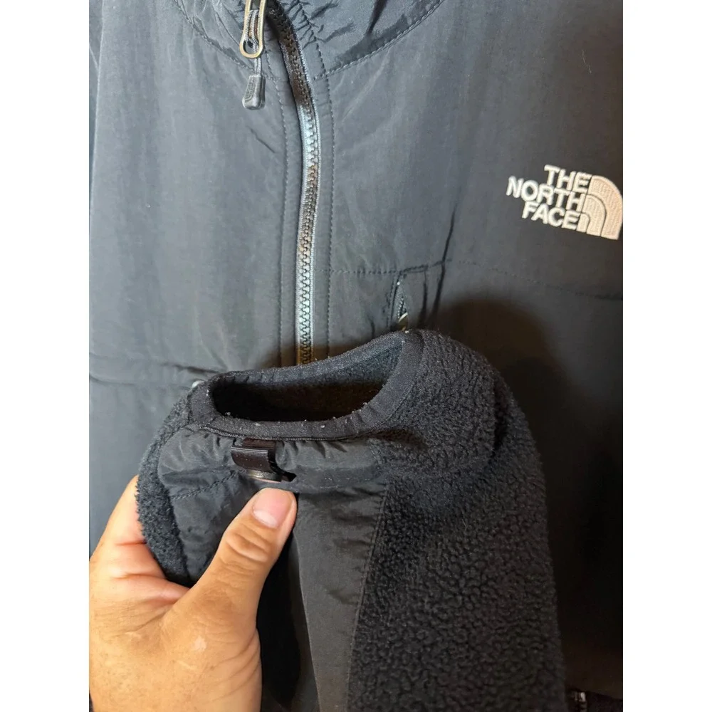 The North Face Denali Fleece Jacket Mens XXL Black Full Zip Heavyweight Coat